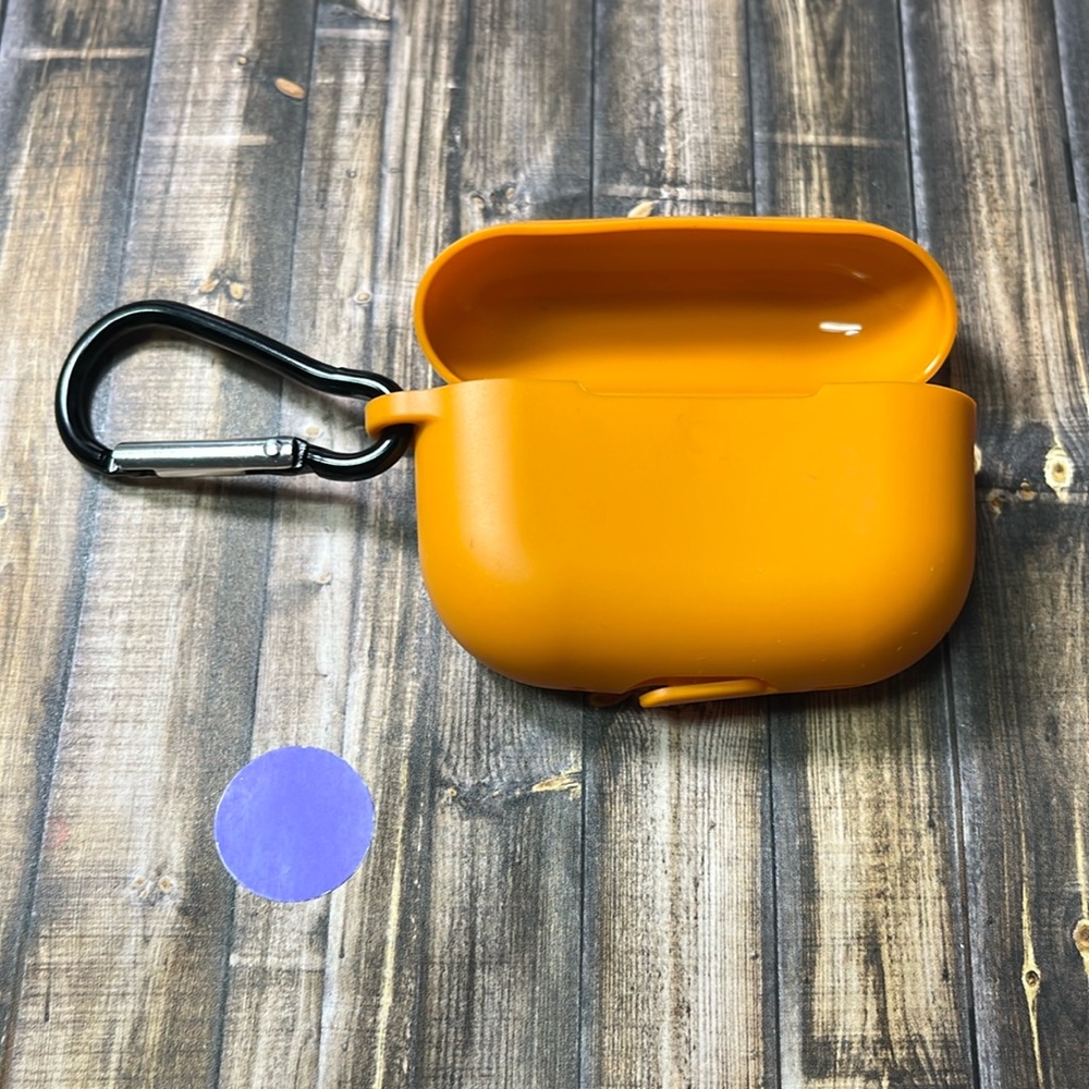 5for$10 Harvest Orange AirPods Pro Silicone Protective Case AirPods Accessories